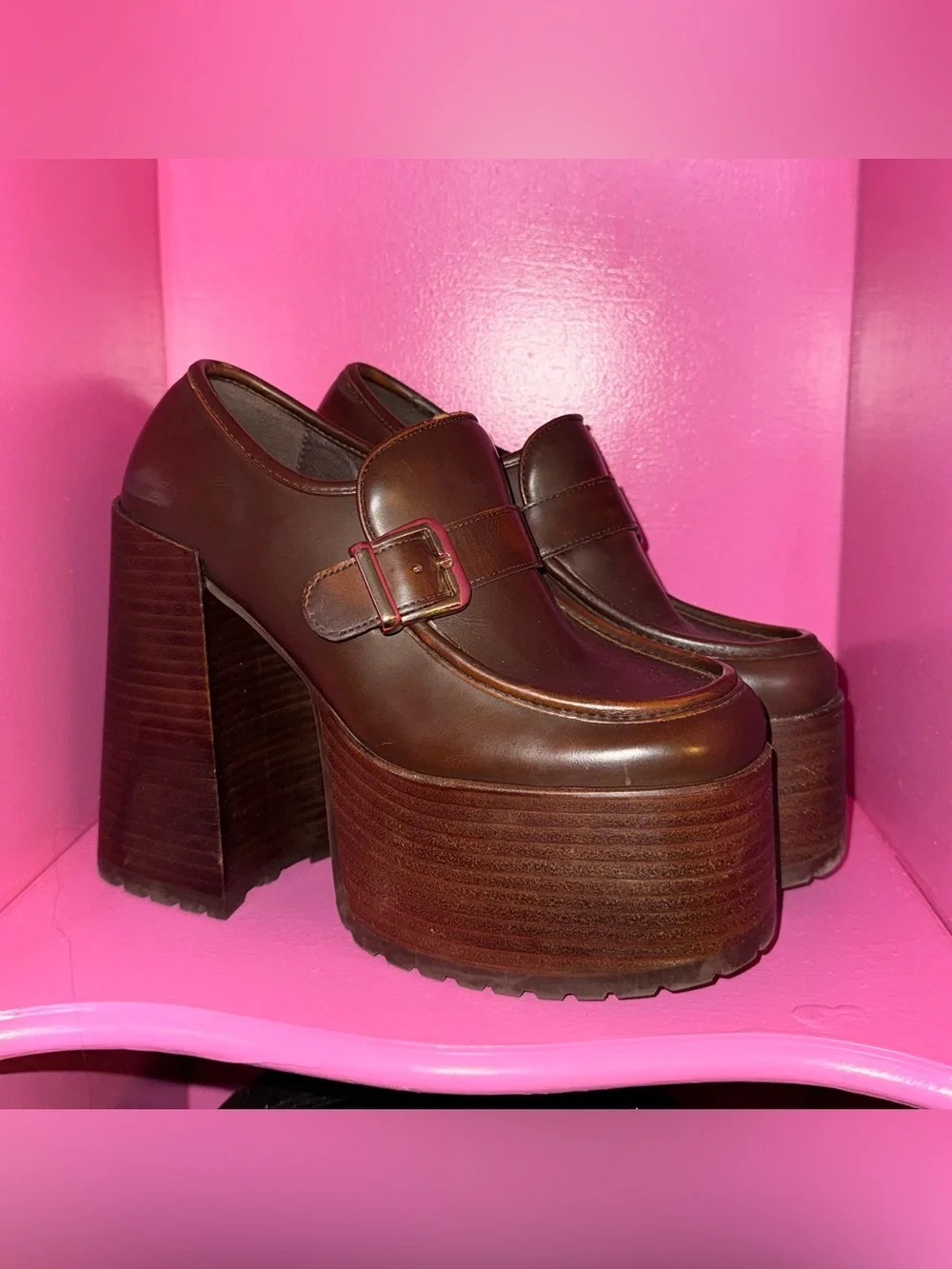 Steve Madden Kerrigan Platform Loafer size 7.5